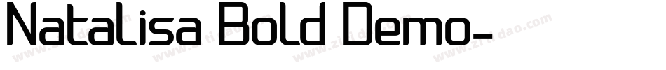 Natalisa Bold Demo字体转换